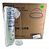 PET Lids, Fits 5 oz and 8 oz Sundae Cup, 100/Sleeve, 10/Sleeves/Carton (18431)