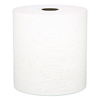 Universal Hard Roll Paper Towels with Premium Absorbency Pockets, 1-Ply, 8" x 425 ft, 1.5" Core, White, 12 Rolls/Carton (01080)