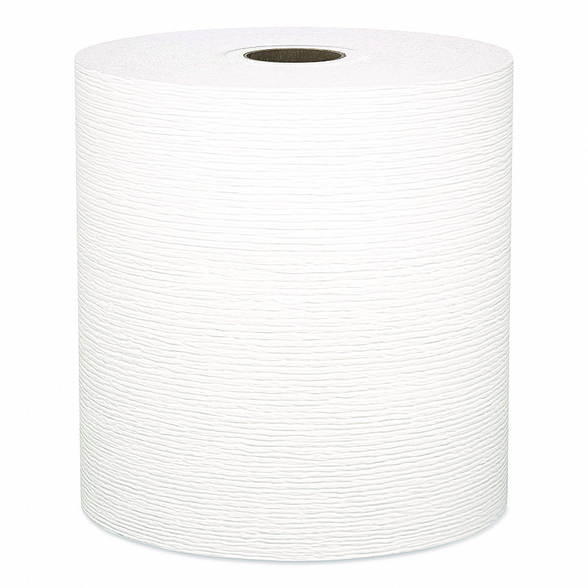 Universal Hard Roll Paper Towels with Premium Absorbency Pockets, 1-Ply, 8" x 425 ft, 1.5" Core, White, 12 Rolls/Carton (01080)