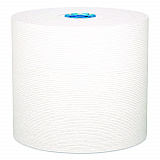 Hard Roll Paper Towels with Premium Absorbency Pockets with Colored Core, Gray Core, 1-Ply, 7.5" x 700 ft, White, 6 Rolls/CT (25639)