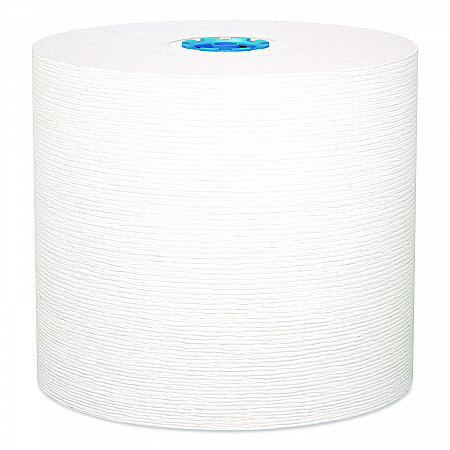 Hard Roll Paper Towels with Premium Absorbency Pockets with Colored Core, Gray Core, 1-Ply, 7.5