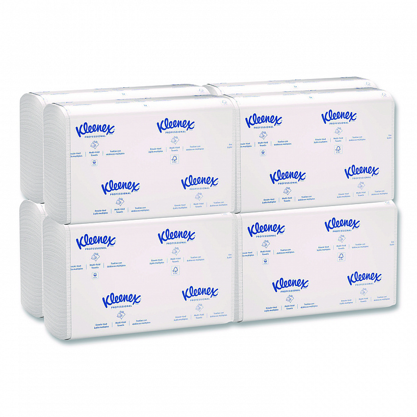 Multi-Fold Paper Towels, Convenience, 9.2 x 9.4, White, 150/Pack, 8 Packs/Carton (02046)