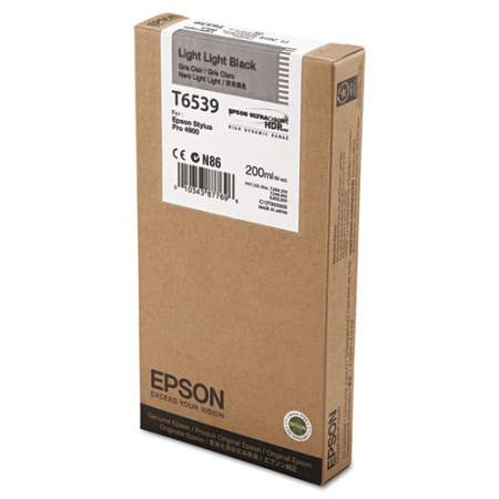 Epson T653900 Ultrachrome Hdr Ink, Light Light Black