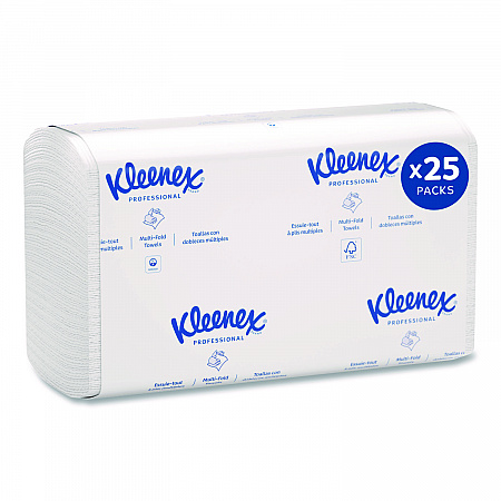 Premiere Folded Towels, 1-Ply, 9.4 x 12,4, White, 120/Pack, 25 Packs/Carton (13254)