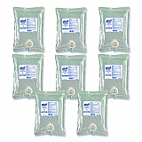 Advanced Hand Sanitizer Green Certified Gel Refill, For CS2 Dispensers, 1,000 mL, Fragrance-Free, 8/Carton (416308CT)