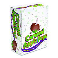 Caramel Apple Pops, 0.63 oz, 48/Carton (20900083)