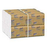 Essential C-Fold Towels for Business, Absorbency Pockets, 1-Ply, 10.13 x 13.15, White, 200/Pack, 12 Packs/Carton (01510)