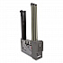 Cutlery Dispenser Tower, Holds 125 Forks, 2.6 x 15.4, Gray, 10/Carton (DPCPLF)