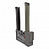 Cutlery Dispenser Tower, Holds 125 Knives, 2.6 x 15.4, Gray, 10/Carton (DPCPLK)