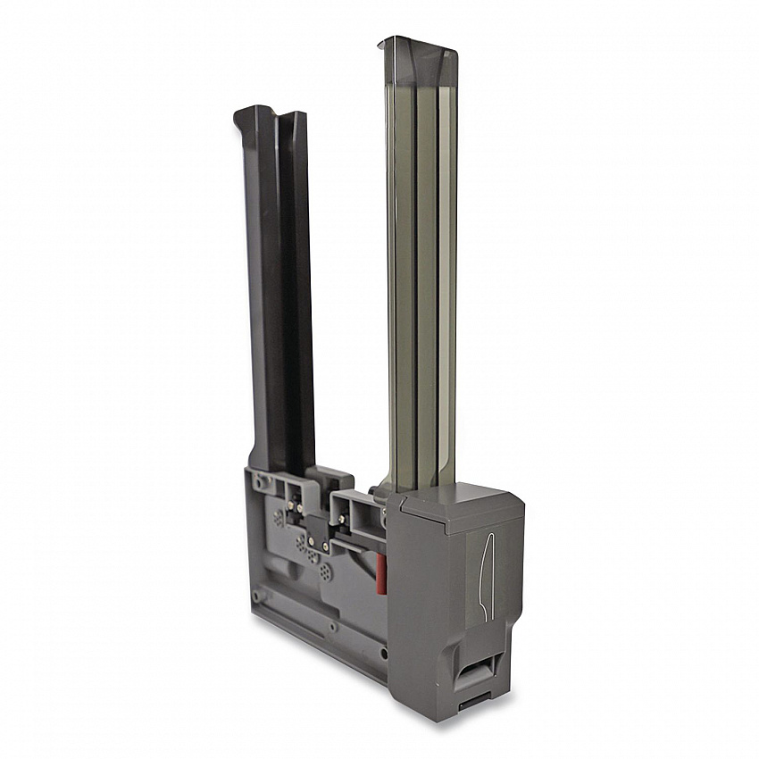 Cutlery Dispenser Tower, Holds 125 Knives, 2.6 x 15.4, Gray, 10/Carton (DPCPLK)