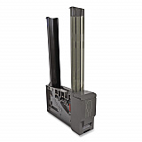 Cutlery Dispenser Tower, Holds 125 Spoons, 2.6 x 15.4, Gray, 10/Carton (DPCPLS)