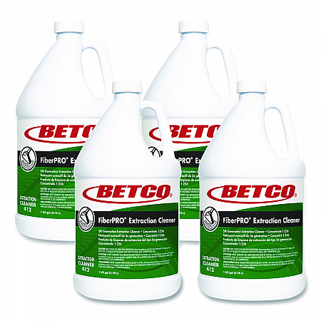 FiberPRO Extraction Cleaner, 1 gal Bottle, 4/Carton (4120400)