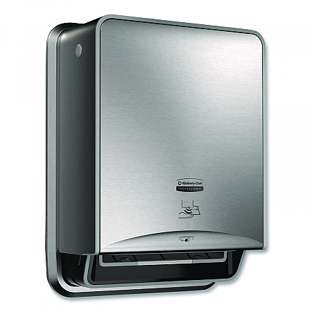 ICON Automatic Roll Towel Recessed Dispenser Housing, Narrow without Trim Panel, Stainless Steel (53697)