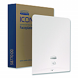 ICON Faceplate for Automatic Roll Towel Dispenser, 18.12 x 15.62 x 12.87, White Mosaic (58770)