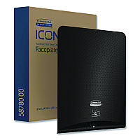 ICON Faceplate for Automatic Roll Towel Dispenser, 18.12 x 15.62 x 12.87, Black Mosaic (58780)