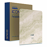 ICON Faceplate for Automatic Roll Towel Dispenser, 18.12 x 15.62 x 12.87, Warm Marble (58790)