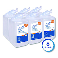 Antimicrobial Foam Skin Cleanser Refill, Fresh Scent, 1 L, 6/Carton (91554CT)