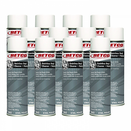 Stainless Steel Cleaner and Polish, 16 oz Aerosol Spray, 12/Carton (652300)