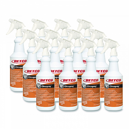 Citruspray Degreaser, Citrus Orange Scent; 32 oz Bottle, 12/Carton (1371200)