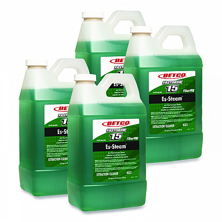 FiberPRO Es-Steam FastDraw Carpet Cleaner, Country Fresh Scent, 2 L Bottle, 4/Carton (4024700)