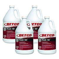 Finish 101 Floor Finish, 1 gal Bottle, 4/Carton (6960400)