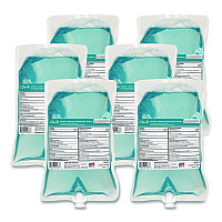 UltraBlue Antibacterial Foaming Skin Cleanser Refill, Fragrance-Free, 1,000 mL, 6/Carton (7592900)
