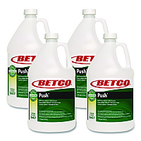 Green Earth Push Enzyme Multipurpose Cleaner, Lemon and Sage Scent, 1 gal Bottle, 4/Carton (26070400)