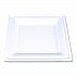 ChampWare Molded Fiber Tableware, Square Molded Fiber Plate, 8