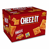 Cheez-it Crackers, Original, 1.5 oz Pack, 45 Packs/Carton (827553)