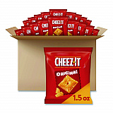 Cheez-it Crackers, 1.5 oz Bag, Reduced Fat, 60/Carton (122264)