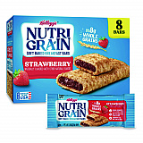 Nutri-Grain Soft Baked Breakfast Bars, Strawberry, 1.3 oz, 8/Box (35902)