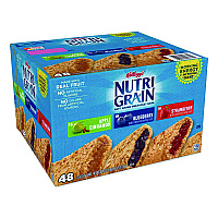 Nutri-Grain Soft Baked Breakfast Bars, Asstd: Apple, Blueberry, Strawberry, 1.3 oz Bar, 48/Carton (05872)