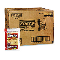 Zesta, Individually Wrapped, Saltine, 500/Carton (01008)