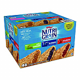Nutri-Grain Soft Baked Breakfast Bars, Assorted, 1.3 oz Bar, 48/Carton (22000508)
