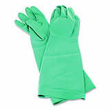 Nitrile Dishwashing Gloves, 21" Long, Medium, Green, Pair (19NUM)