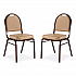 9200 Series Premium Upholstered Stack Chair, Vinyl, Supports 500 lb, 19