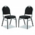 9200 Series Premium Upholstered Stack Chair, Fabric, Supports 500 lb,19