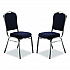 9300 Series Deluxe Upholstered Stack Chair, Fabric, Supports 500 lb, 19