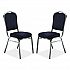 9300 Series Deluxe Upholstered Stack Chair, Fabric, Supports 500 lb, 19