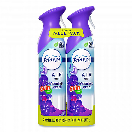 AIR, Gain Moonlight Breeze, 8.8 oz Aerosol Spray, 2/Pack (97809)