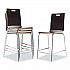 Bushwick Series Bentwood Stool, Counter Height, Supports Up to 500 lb, 24