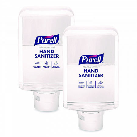 Advanced Hand Sanitizer Fragrance-Free Foam, 800 mL Refill, 2/Carton (835102CV)