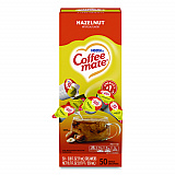 Liquid Coffee Creamer, Hazelnut, 0.38 oz Mini Cups, 50/Box (35180BX)