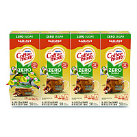 Liquid Coffee Creamer, Zero Sugar Hazelnut, 0.38 oz Mini Cups, 50/Box, 4 Boxes/Carton (98468CT)