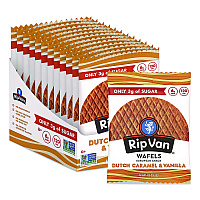 Wafels - Single Serve, Dutch Caramel and Vanilla, 1.16 oz Pack, 12/Box (00334)
