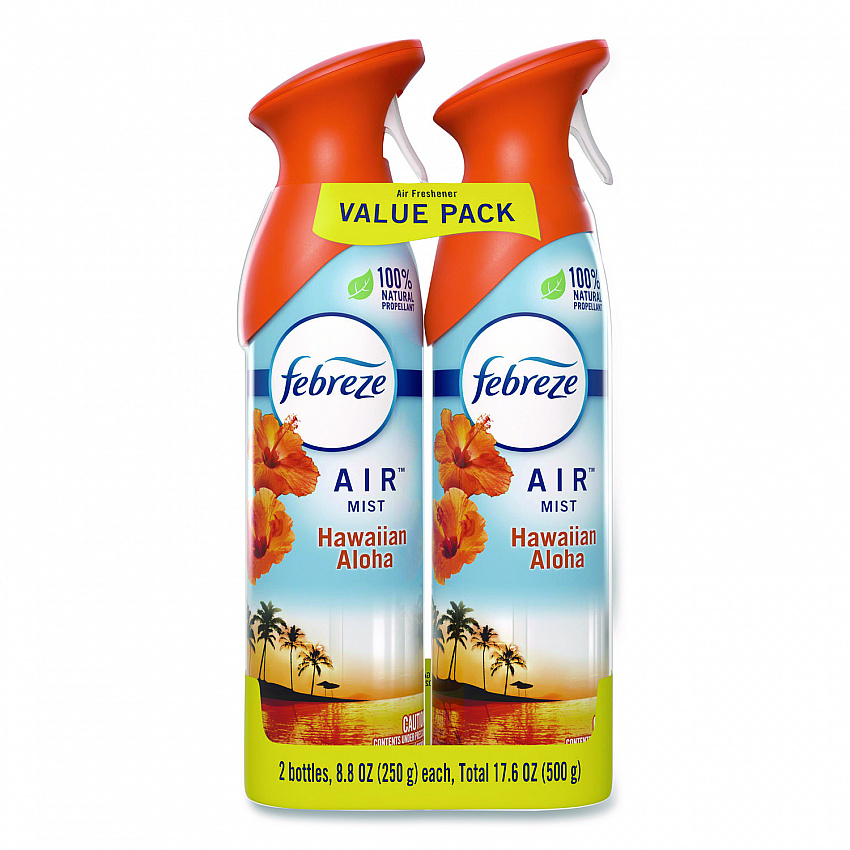 AIR, Hawaiian Aloha, 8.8 oz Aerosol Spray, 2/Pack (17342PK)