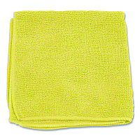 Microfiber Cleaning Cloths, 12 x 12, Yellow, 12/Pack (12YELCLOTH)