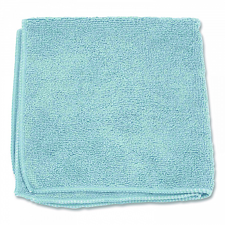 Microfiber Cleaning Cloths, 12 x 12, Blue, 12/Pack (12BLUCLOTH)