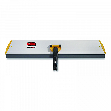 HYGEN Quick Connect Single-Sided Frame, Squeegee, 24 x 4.5, Aluminum, Yellow (Q570)
