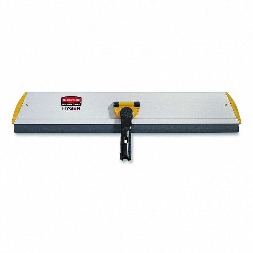 HYGEN Quick Connect Single-Sided Frame, Squeegee, 24 x 4.5, Aluminum, Yellow (Q570)